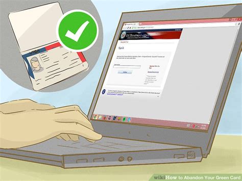 abandon green card|how to give up green card.
